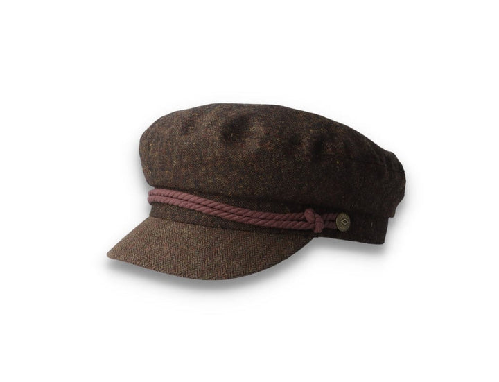 Brixton Fiddler Cap Bison Brown - LOKK