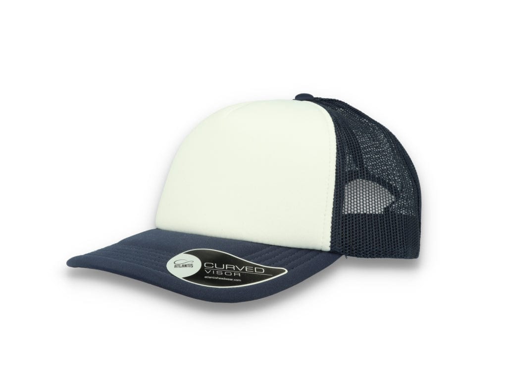 Trucker Cap Navy/White Atlantis Rapper Foam - LOKK