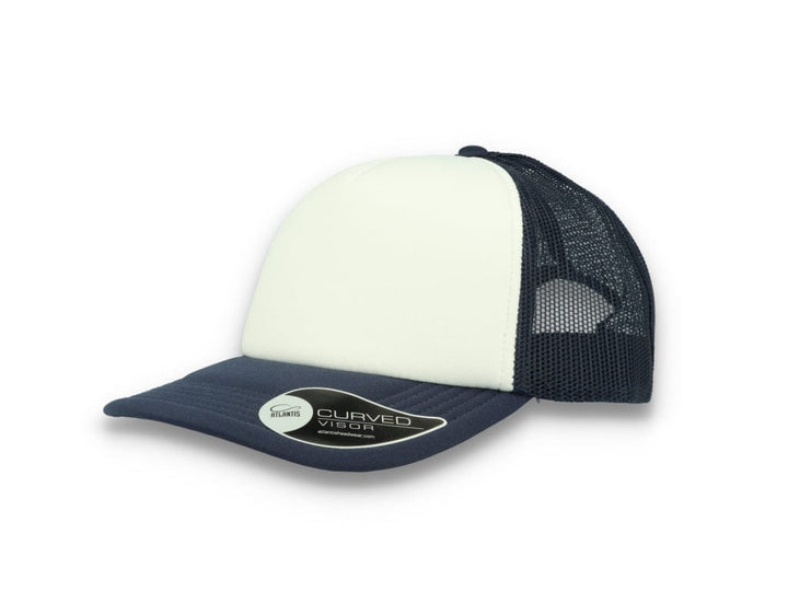 Trucker Cap Navy/White Atlantis Rapper Foam - LOKK