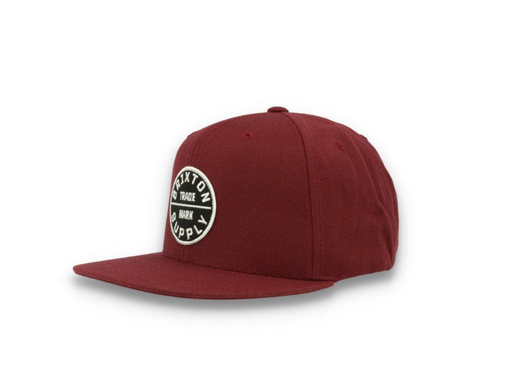Brixton Oath III Snapback Mahogany - LOKK