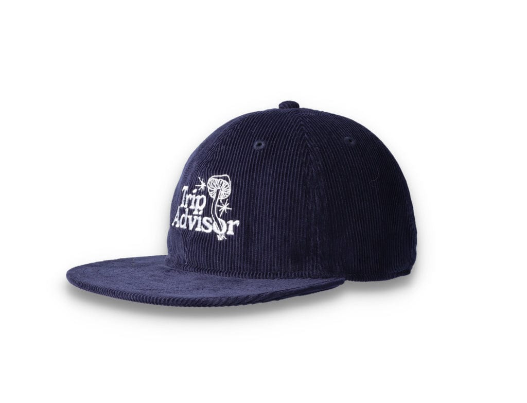 Playdude Trip Advisor Cord Cap Navy - LOKK