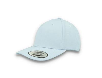 5-Panel Snapback Cap Ballad Blue Premium Curved Visor - Yupoong 6789