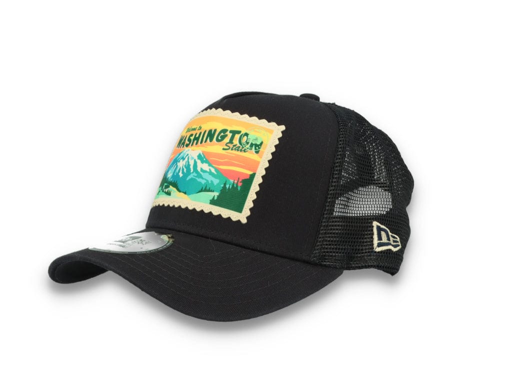9FORTY A-Frame Trucker Cap Postcard Washington State - LOKK