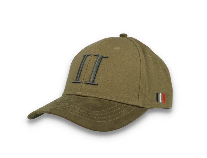 Baseball Cap Suede II Olive Night/Rosin - LOKK