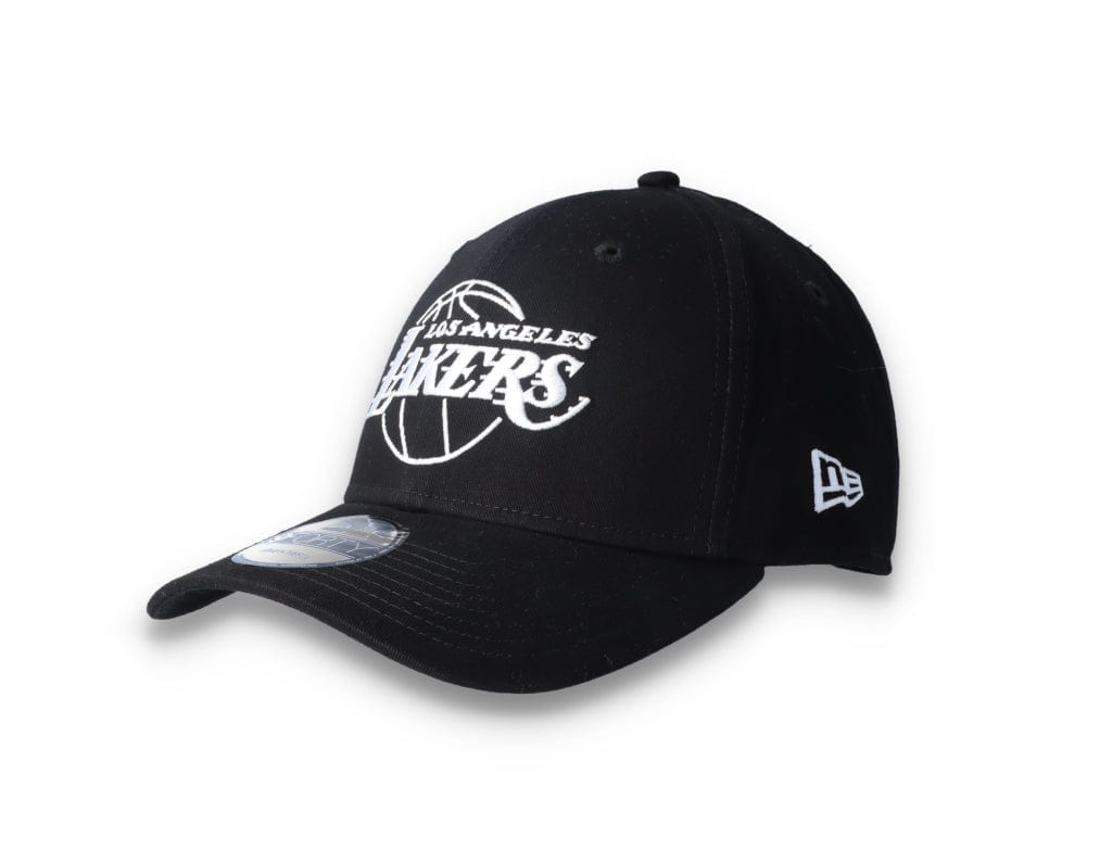 Cap Black LA Lakers NBA Essential Outline - LOKK