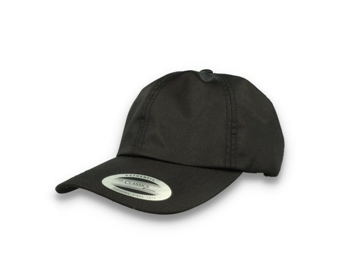 Flexfit 6245SC Low Profile Satin Cap 6245SC Black - LOKK