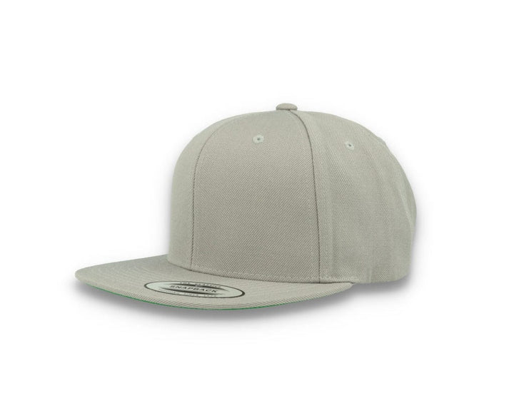 Silver Grey Snapback Cap 6089M - LOKK