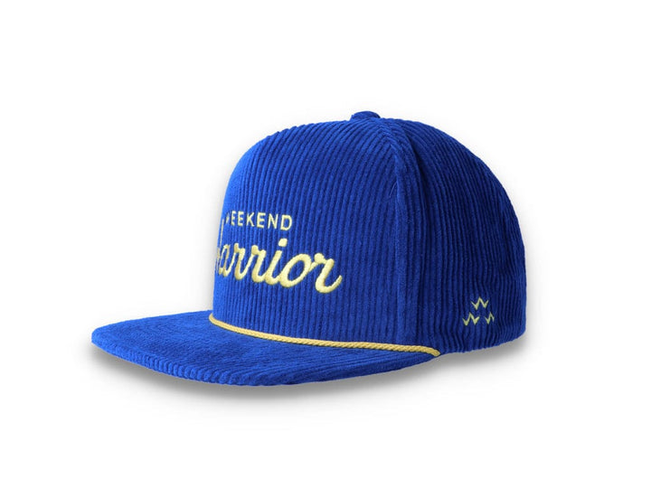 Snapback Cap Blue Weekend Warrior Corduroy - LOKK