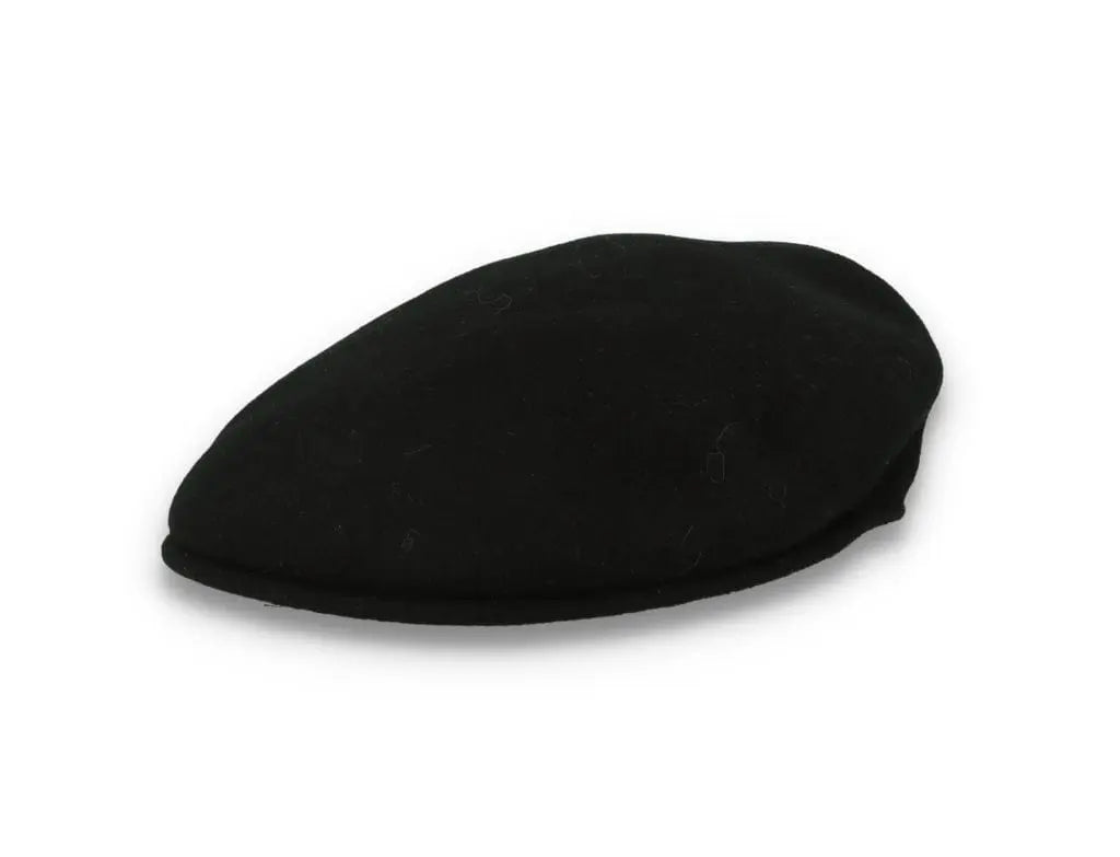 Kangol 504 Cap Wool Black - LOKK