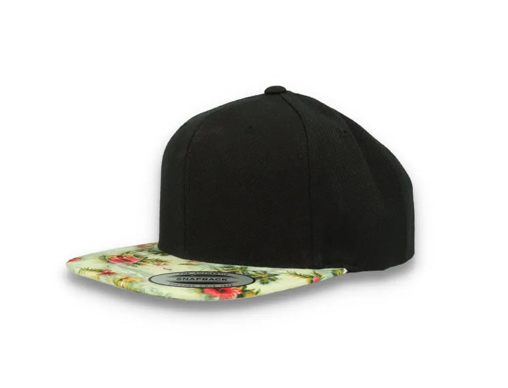 Yupoong Classic Snapback 6089F Mint Floral - LOKK