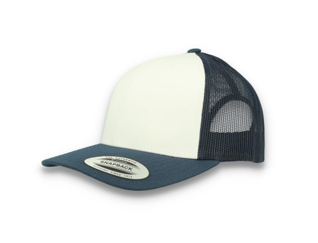 Retro Trucker White/Navy/White Flexfit 6606CF - LOKK