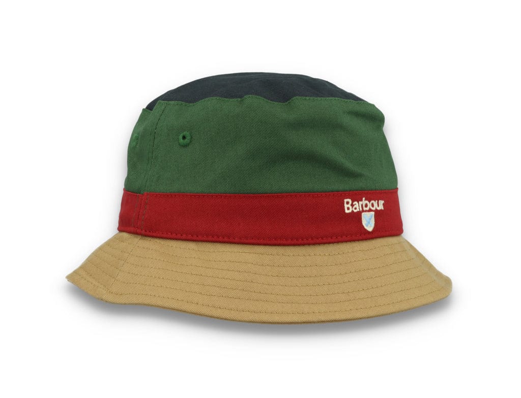 Bucket Hat Barbour Laytham Racing Green Multi - LOKK