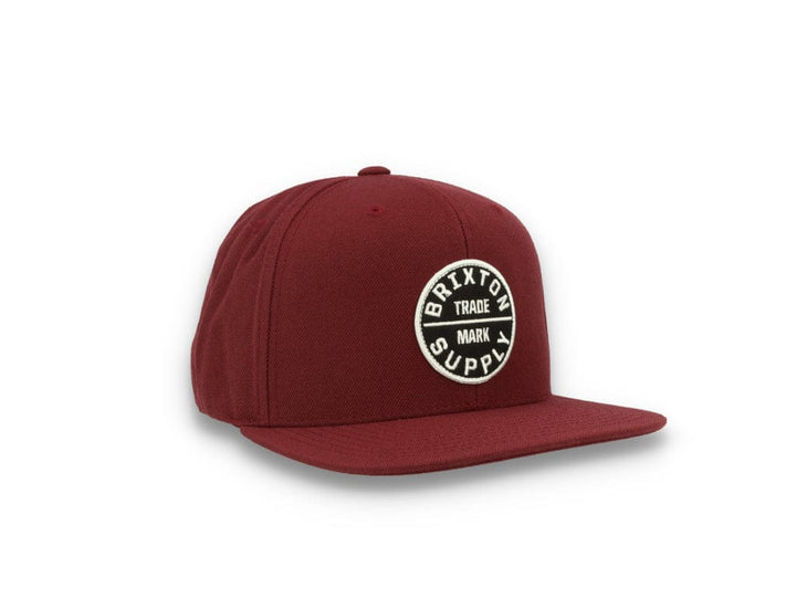 Brixton Oath III Snapback Mahogany - LOKK