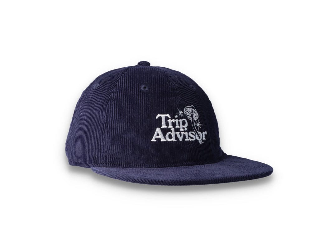 Playdude Trip Advisor Cord Cap Navy - LOKK