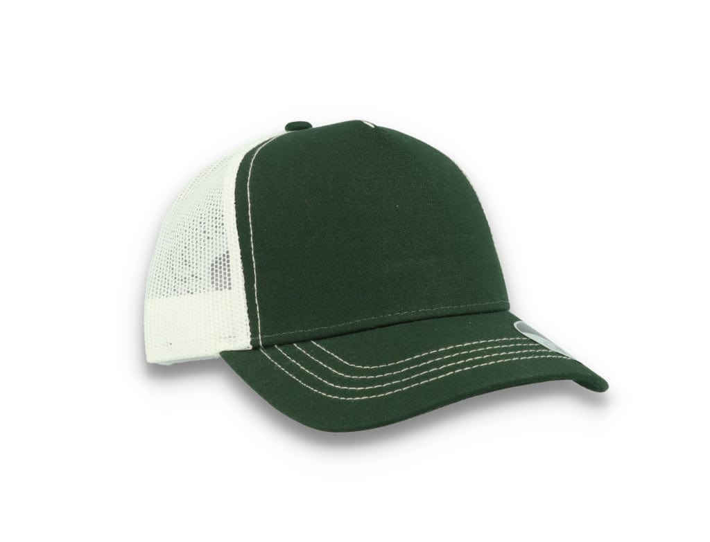 Trucker Cap Bottle Green/White Atlantis Rapper Canvas - LOKK