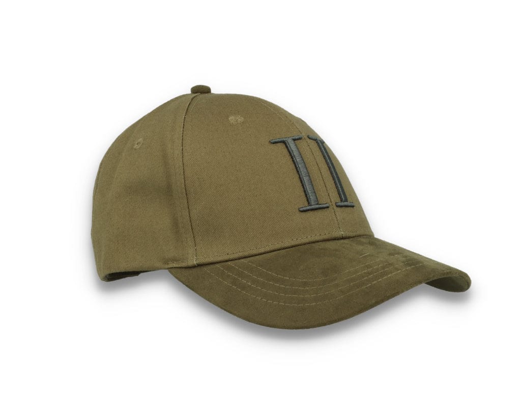 Baseball Cap Suede II Olive Night/Rosin - LOKK