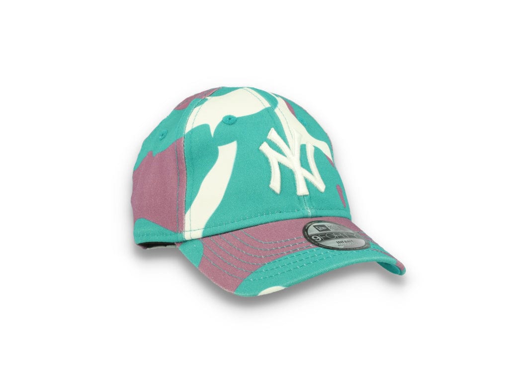 Barne Cap 9FORTY Infant Camo Pack NY Yankees Teal - LOKK
