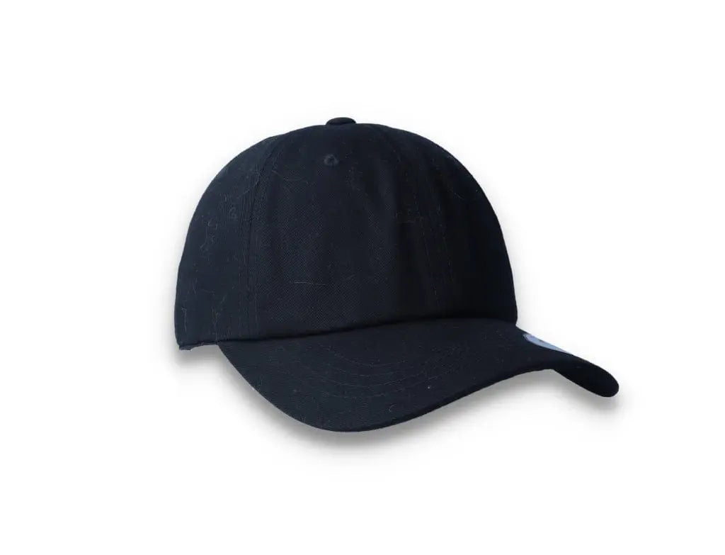 Black Dad Cap Low Profile Cotton Twill - Yupoong 6245CM - LOKK