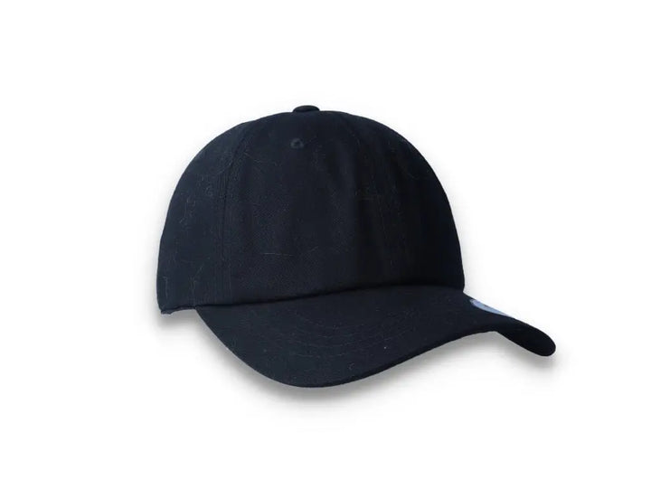 Black Dad Cap Low Profile Cotton Twill - Yupoong 6245CM - LOKK