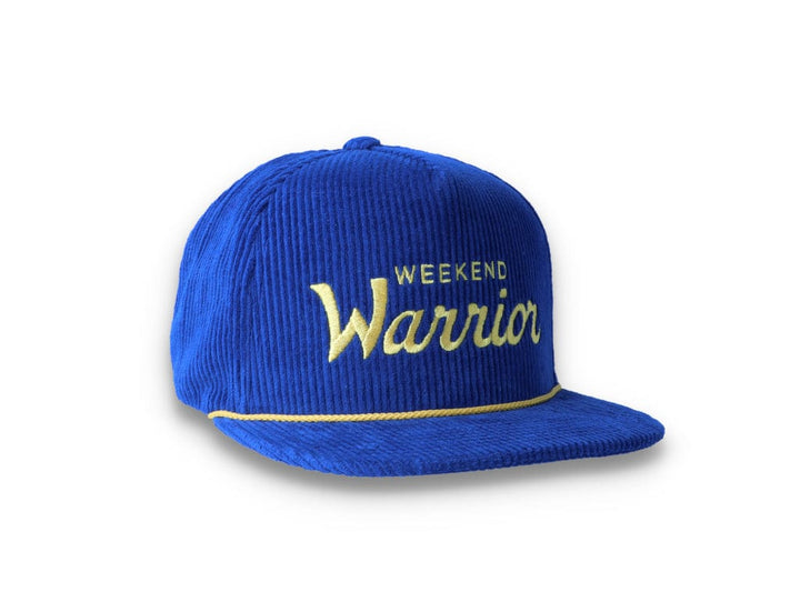 Snapback Cap Blue Weekend Warrior Corduroy - LOKK
