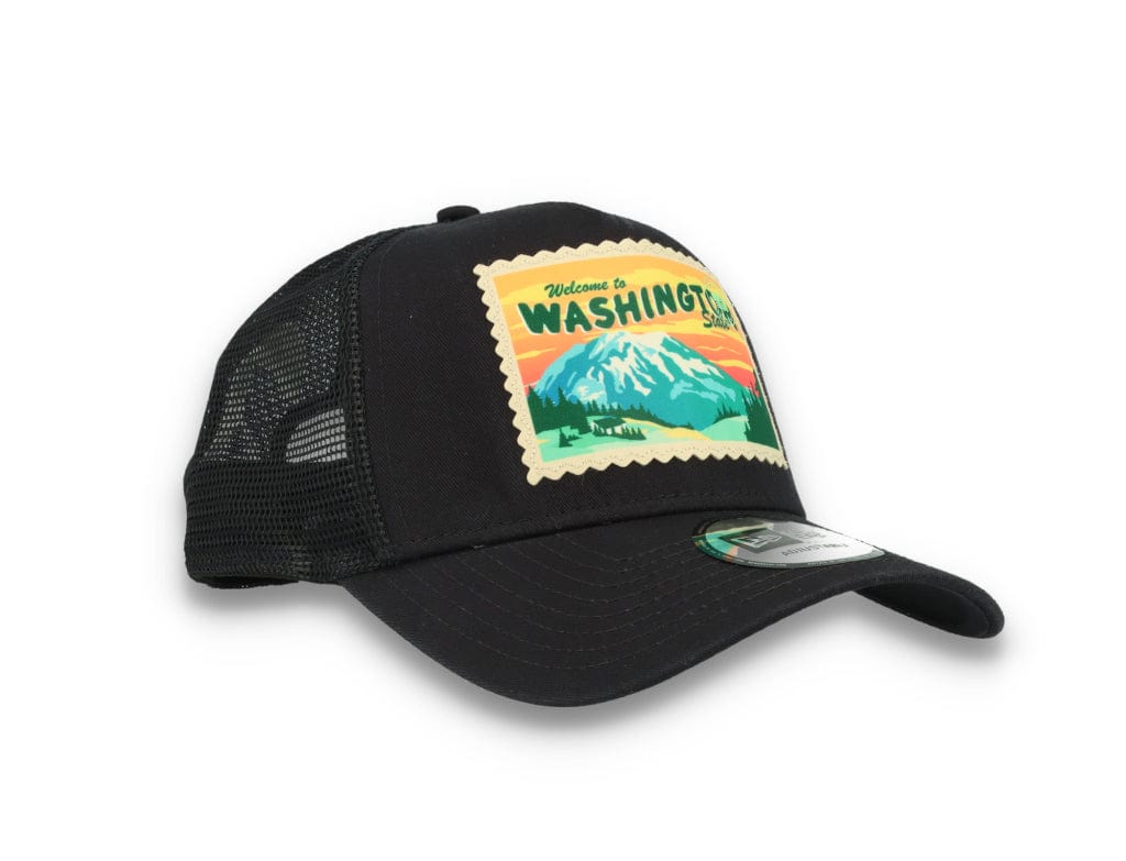 9FORTY A-Frame Trucker Cap Postcard Washington State - LOKK