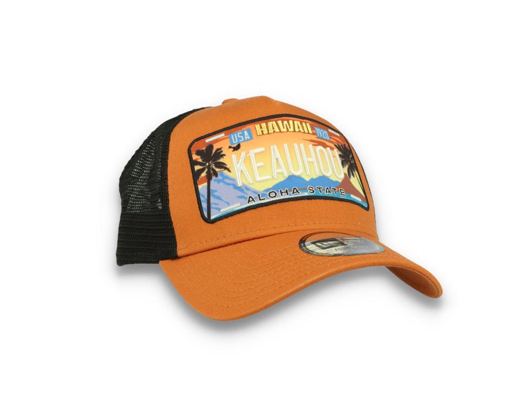 License Plate Trucker Cap Spring Toffee - LOKK