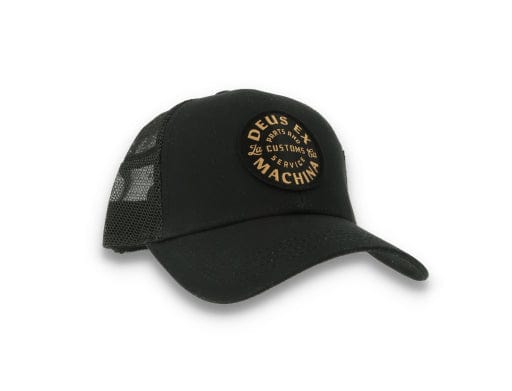 Trucker Cap Deus Eclipse Black - LOKK
