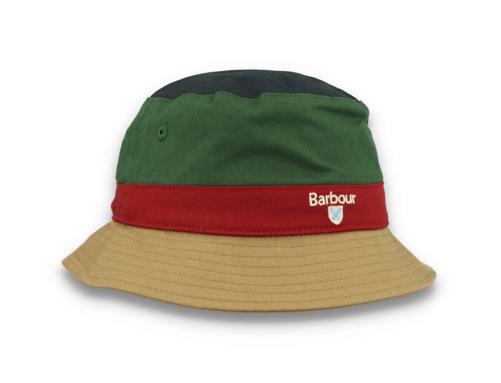 Bucket Hat Barbour Laytham Racing Green Multi - LOKK