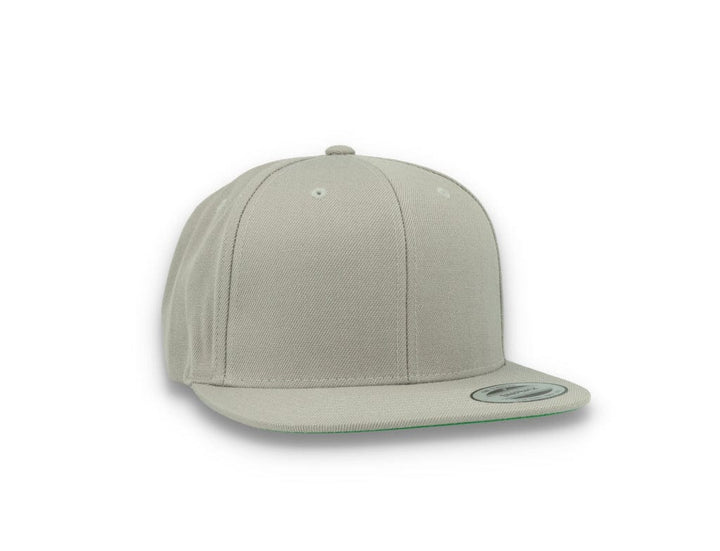 Silver Grey Snapback Cap 6089M - LOKK