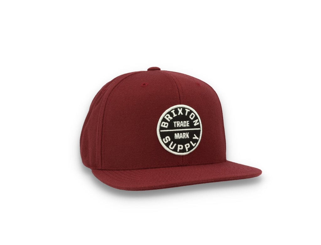 Brixton Oath III Snapback Mahogany - LOKK