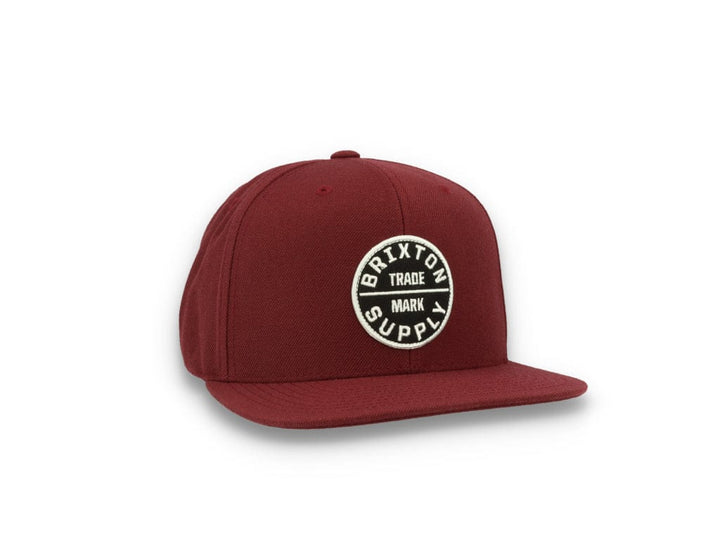 Brixton Oath III Snapback Mahogany - LOKK