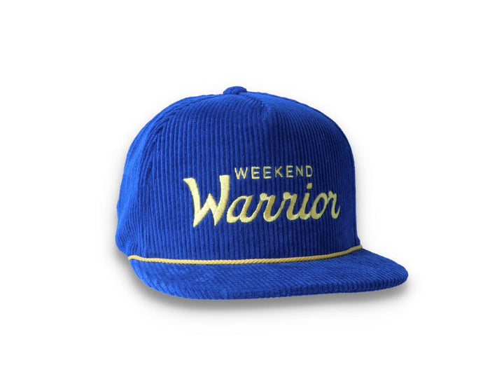 Snapback Cap Blue Weekend Warrior Corduroy - LOKK