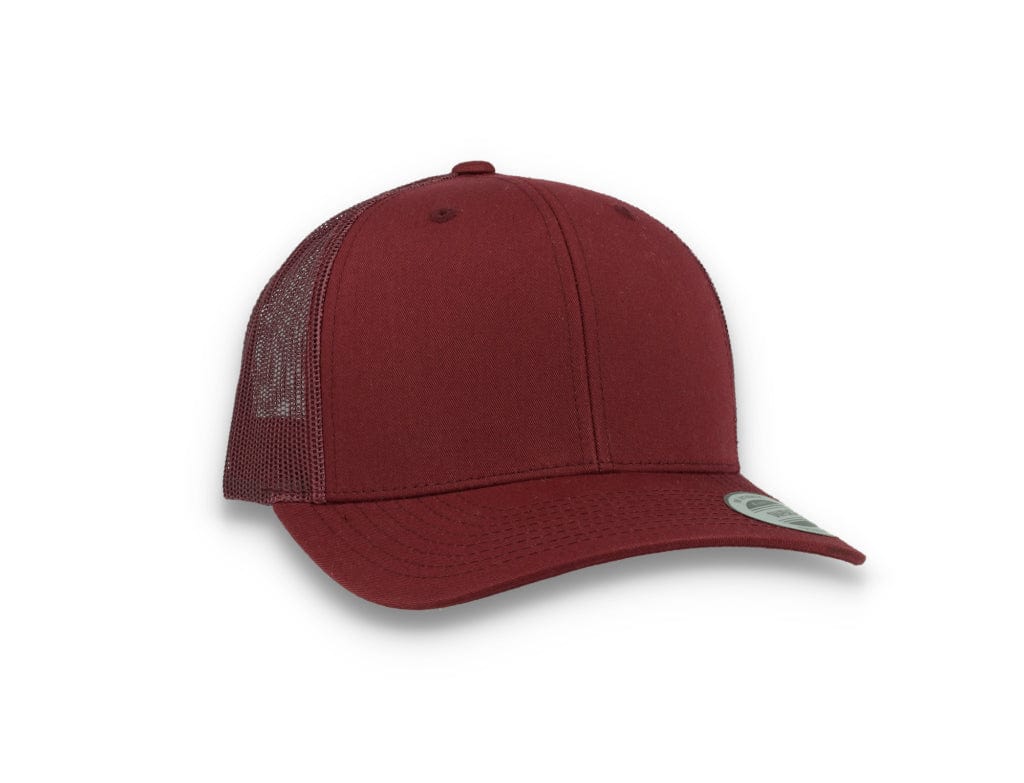 Maroon Trucker Cap Retro - Yupoong 6606 - LOKK