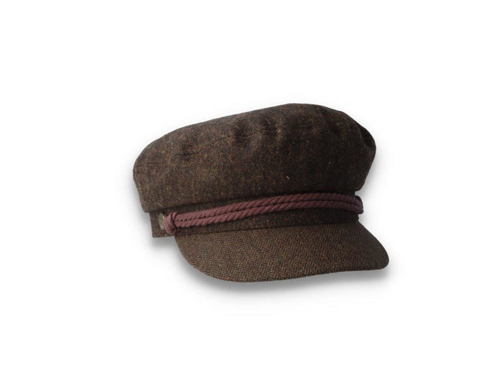 Brixton Fiddler Cap Bison Brown - LOKK