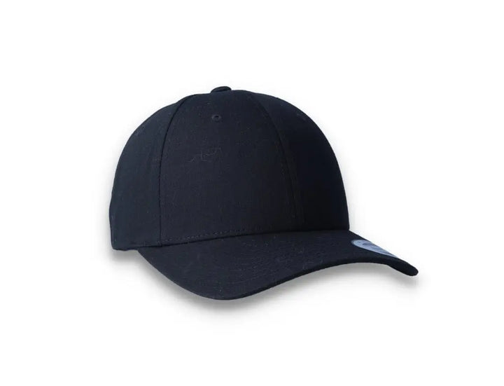 Curved Baseball Cap Snapback Black - Yupoong 7706 - LOKK