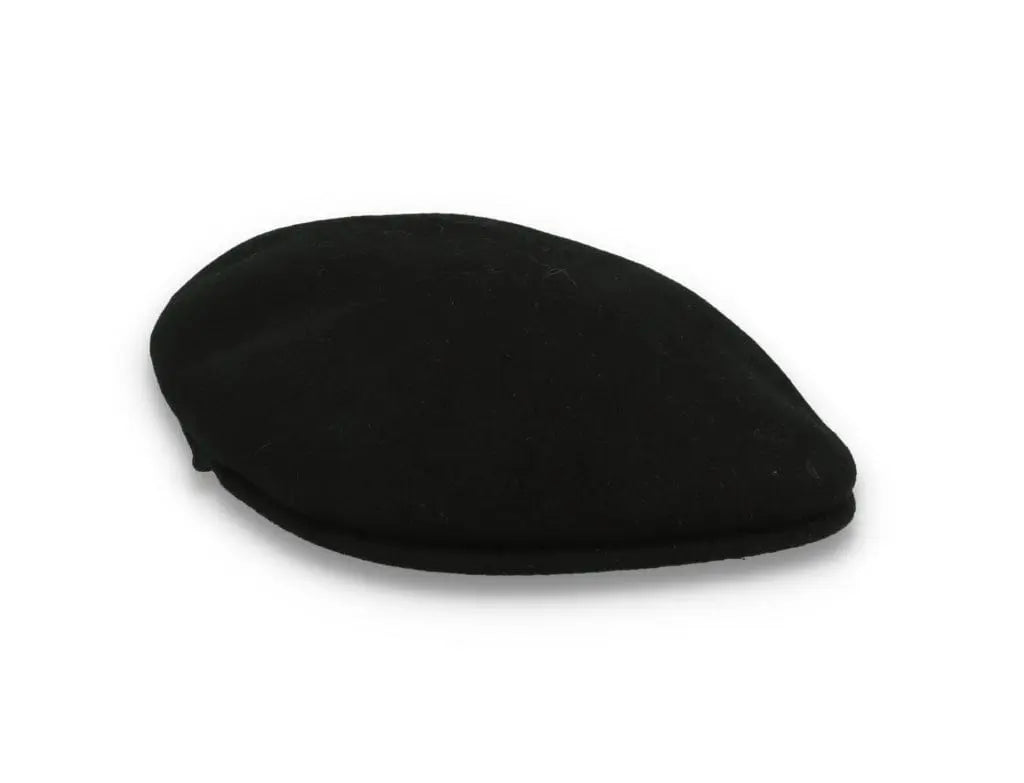 Kangol 504 Cap Wool Black - LOKK