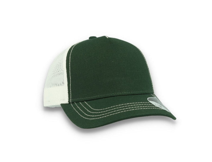 Trucker Cap Bottle Green/White Atlantis Rapper Canvas - LOKK