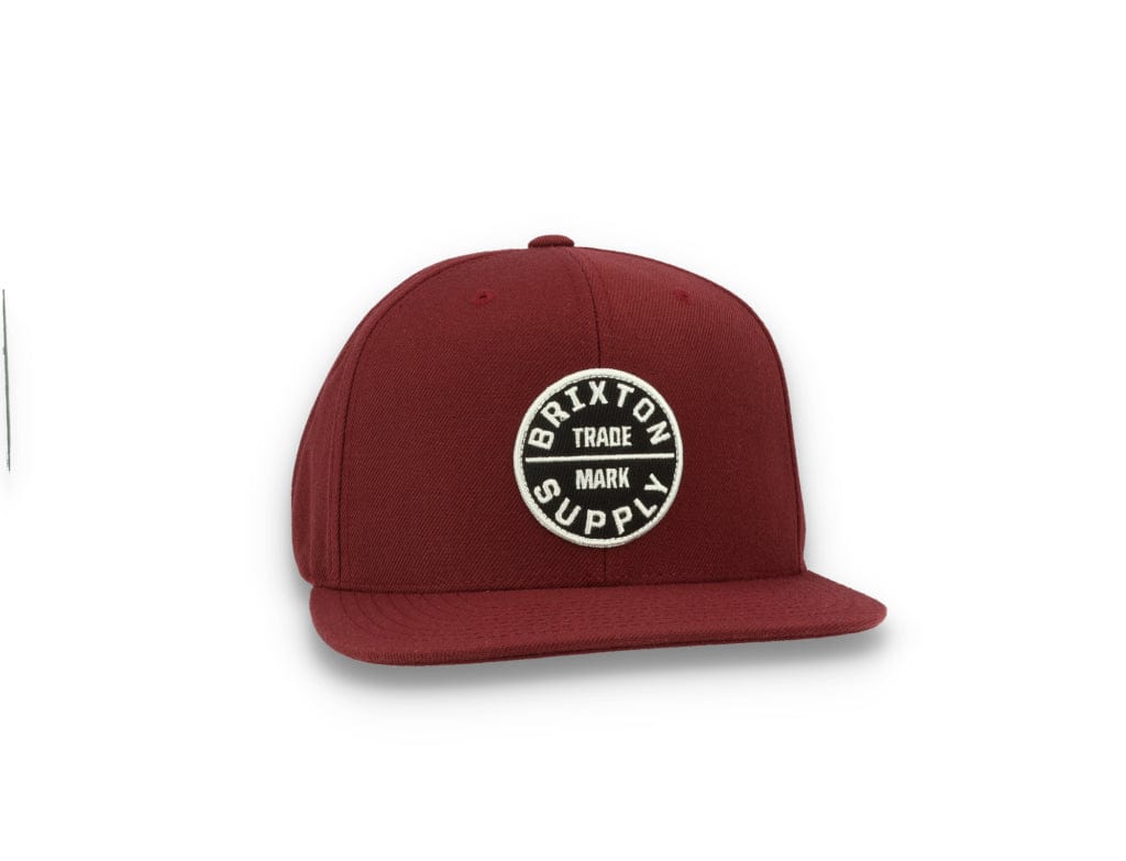 Brixton Oath III Snapback Mahogany - LOKK