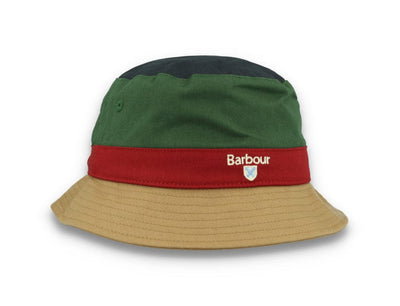 Bucket Hat Barbour Laytham Racing Green Multi
