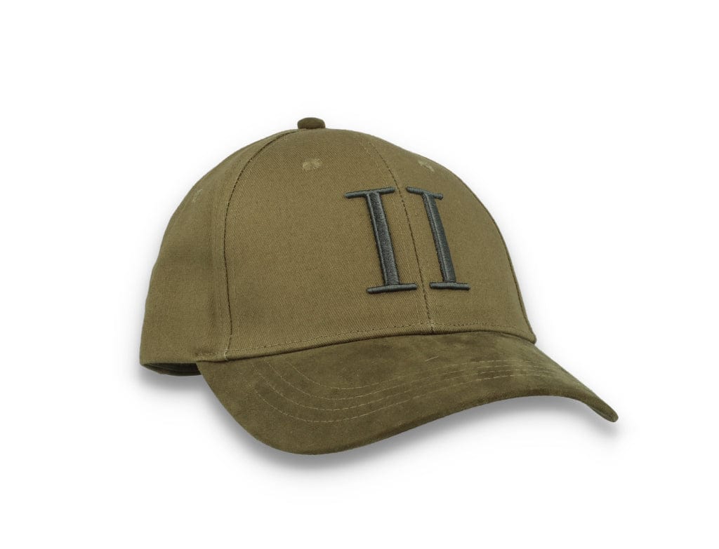 Baseball Cap Suede II Olive Night/Rosin - LOKK