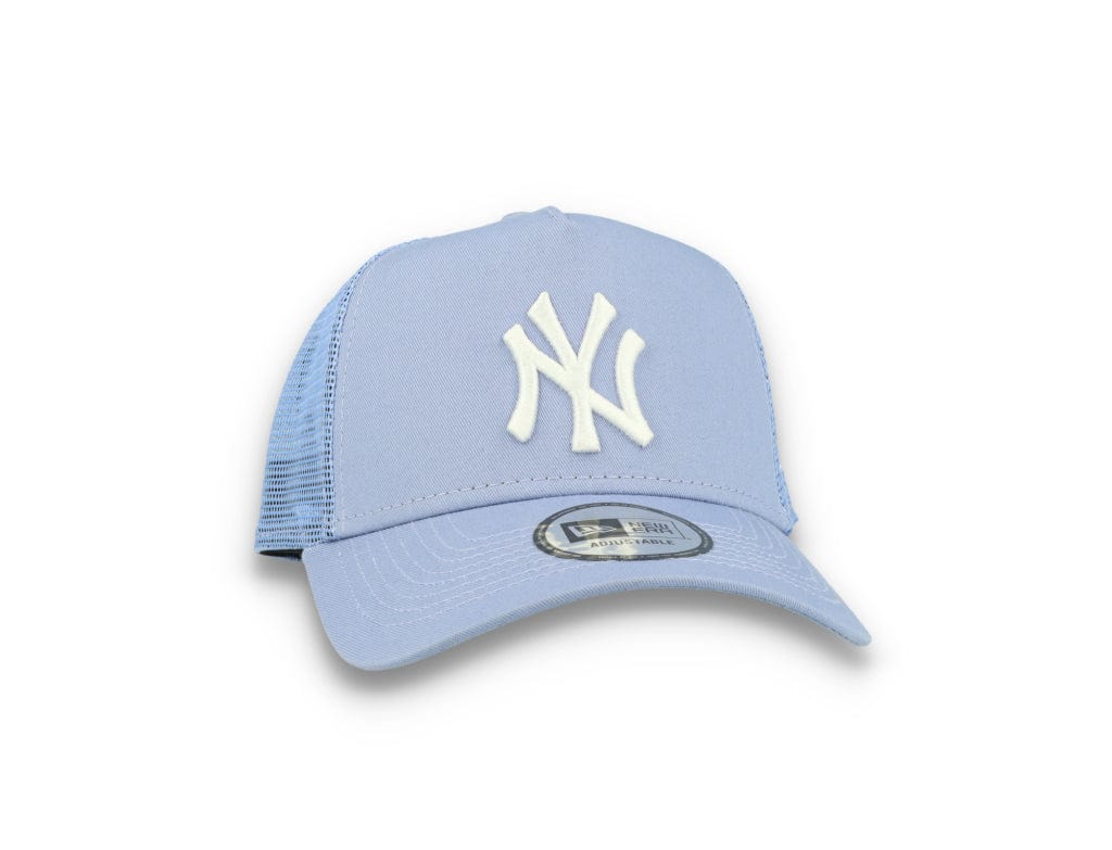 Tonal Mesh Trucker Cap NY Yankees Iris Flower - LOKK