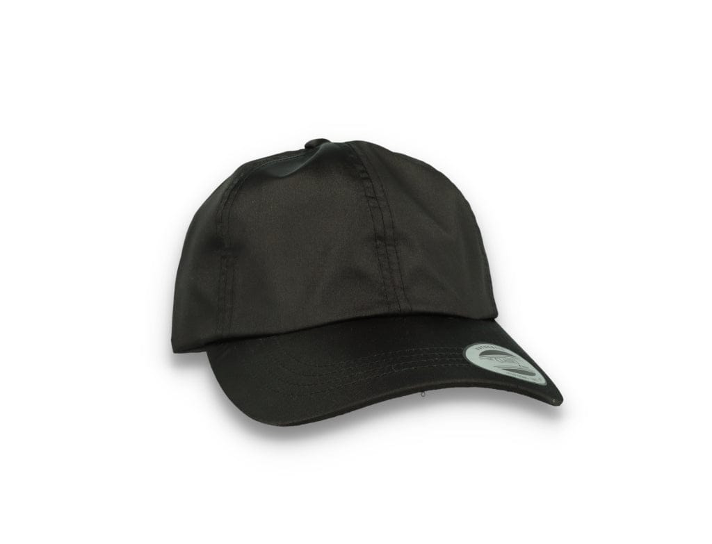 Flexfit 6245SC Low Profile Satin Cap 6245SC Black - LOKK