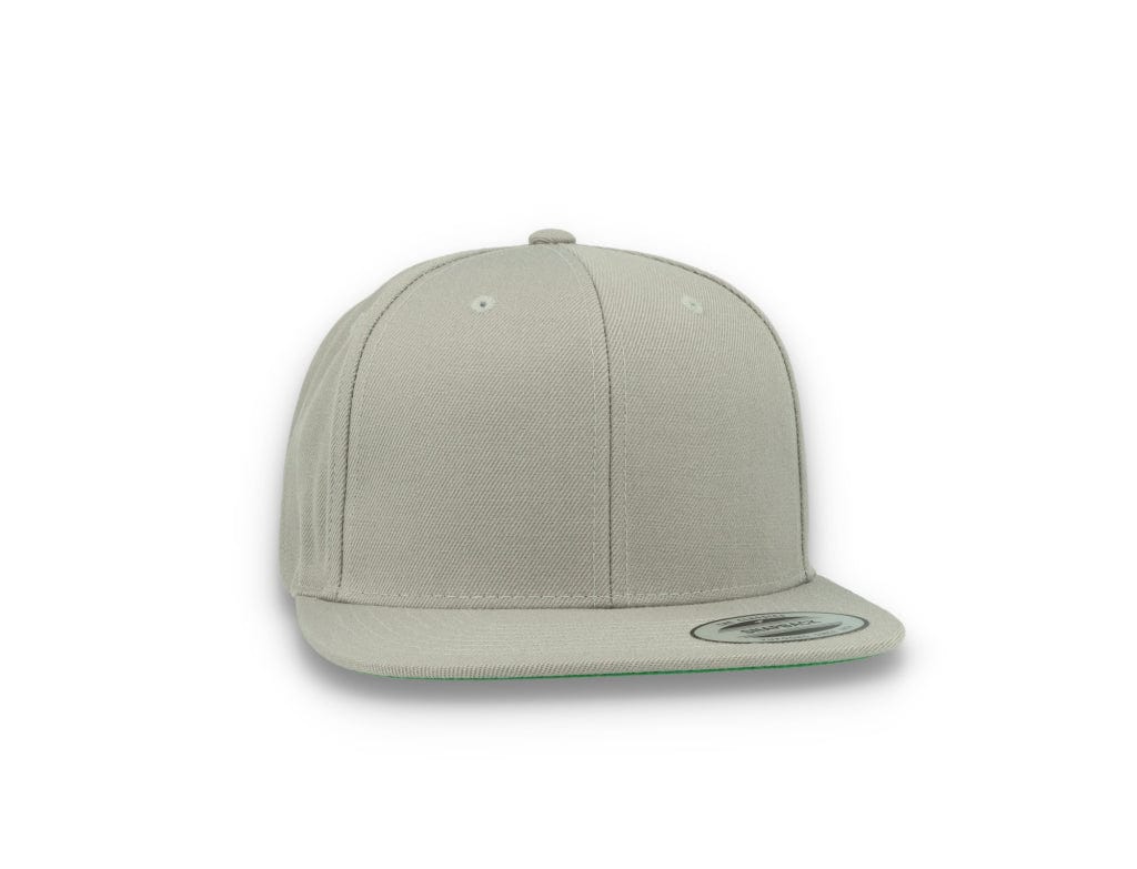 Silver Grey Snapback Cap 6089M - LOKK