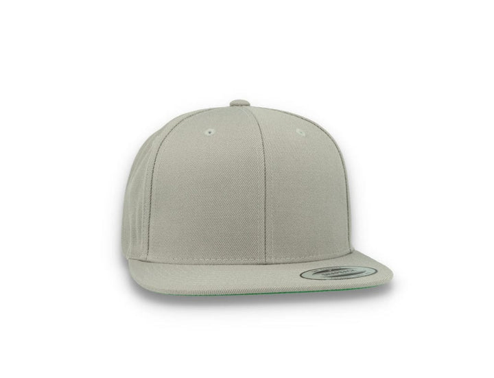 Silver Grey Snapback Cap 6089M - LOKK