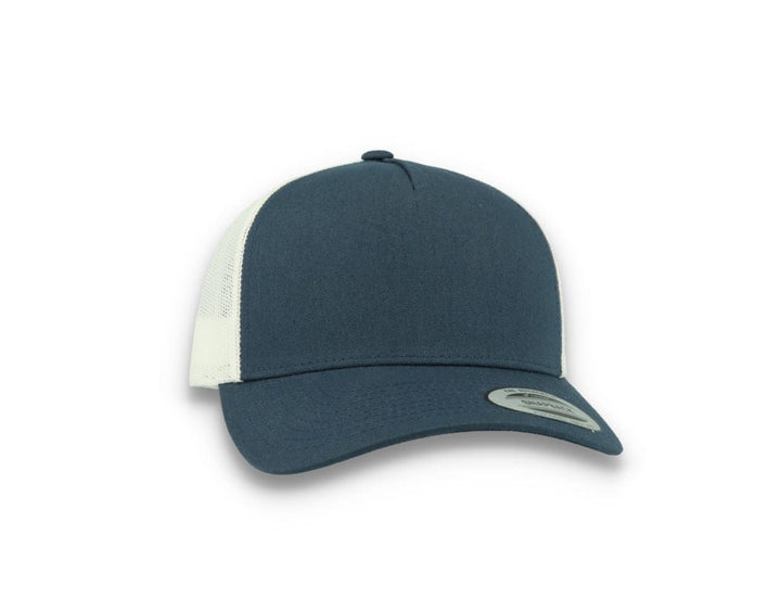 Trucker Cap Navy/White 5-Panel Retro Trucker 2-Tone 6506T - LOKK