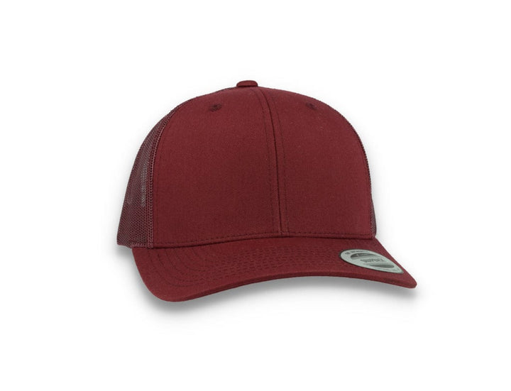 Maroon Trucker Cap Retro - Yupoong 6606 - LOKK
