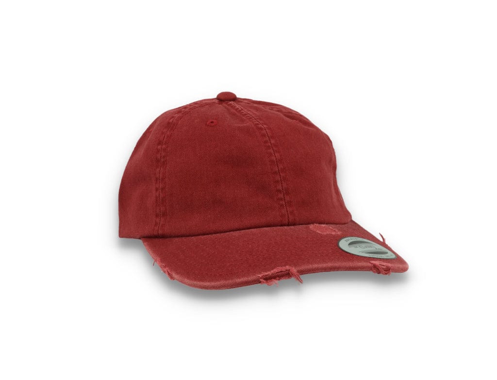 Low Profile Destroyed Cap Maroon 6245DC - LOKK