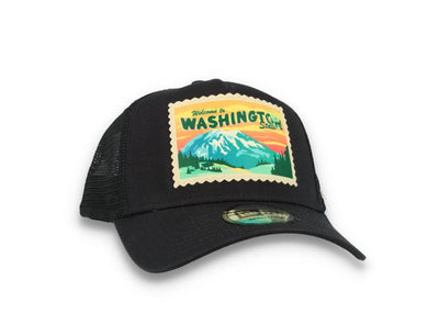9FORTY A-Frame Trucker Cap Postcard Washington State