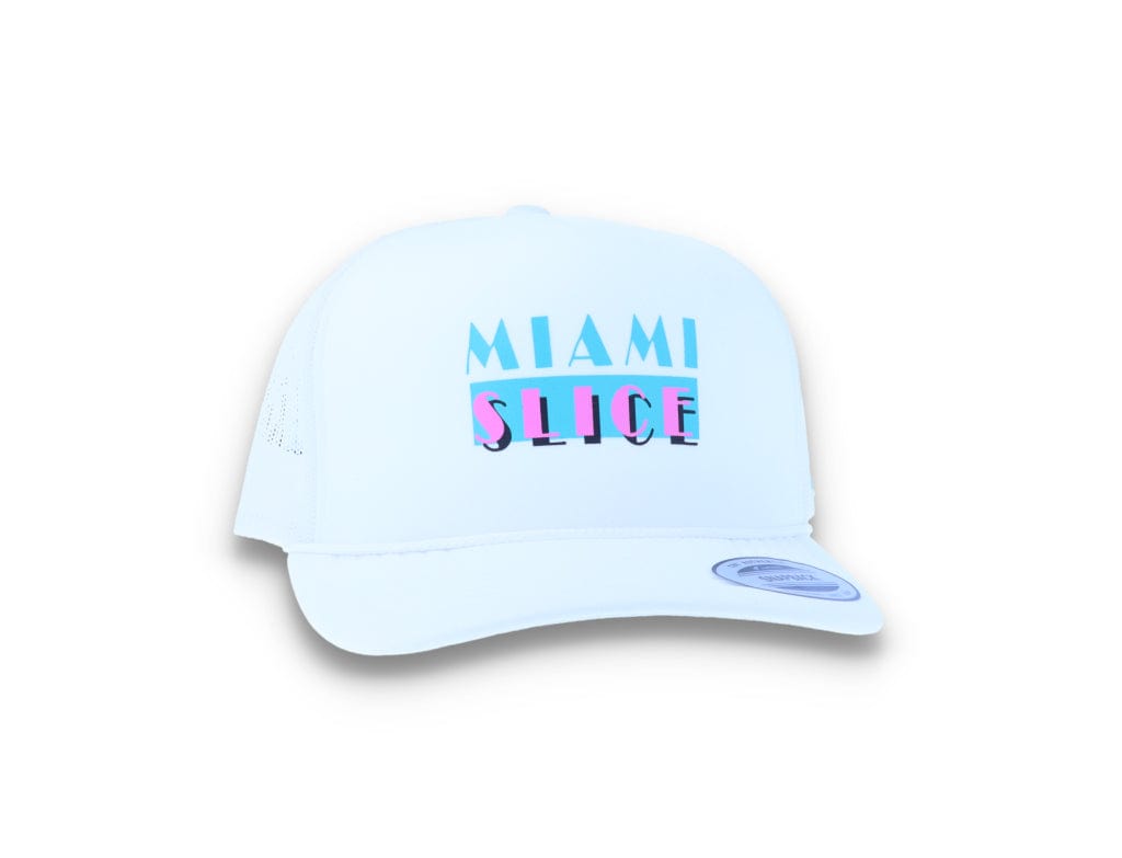 Miami Slice Trucker Cap White - LOKK