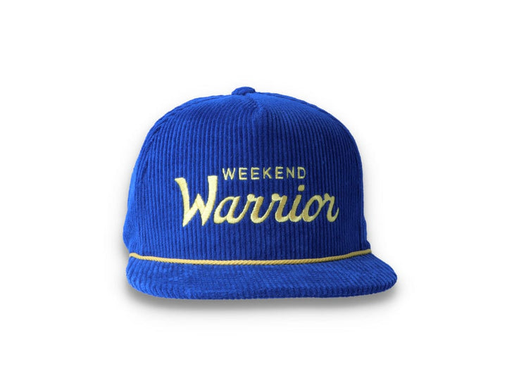 Snapback Cap Blue Weekend Warrior Corduroy - LOKK